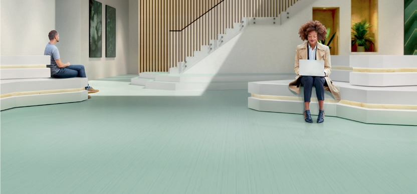 Nieuwe vloerbedekking noraplan linee: expressief en modern