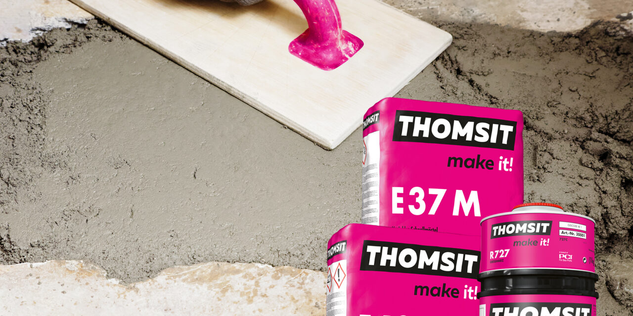 Nieuw THOMSIT-renovatiesysteem – beschadigde deeloppervlakken eenvoudig en snel repareren